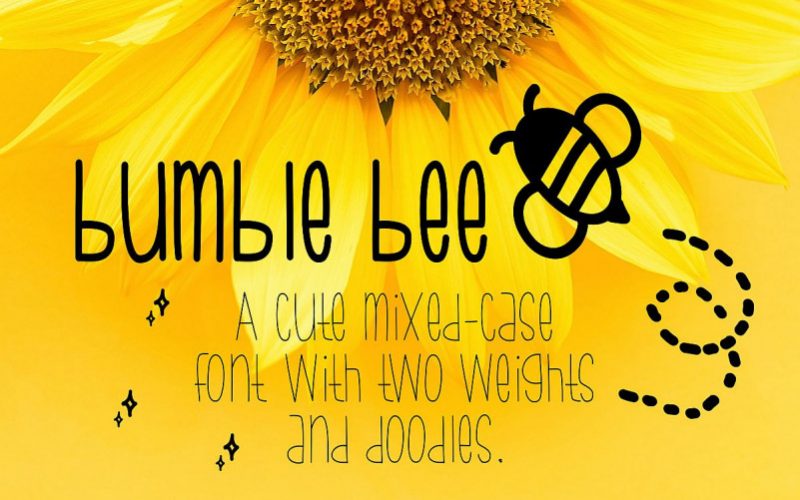 Bumblebee Thin Script Font