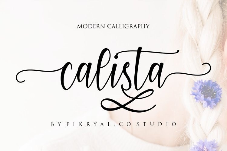 Calista Modern Calligraphy Font