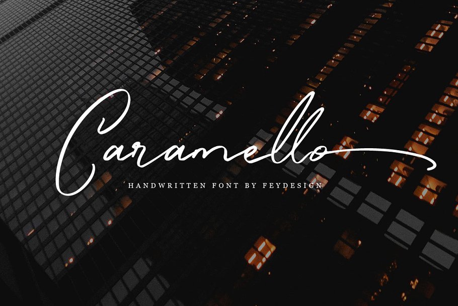 Caramello Handwritting Font