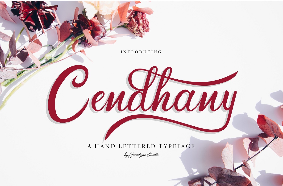Cendhany Calligraphy Typeface