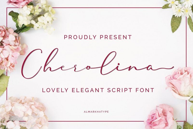 Cherolina Lovely Elegant Script Font