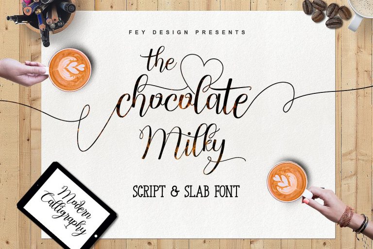Chocolate Milky Script Font