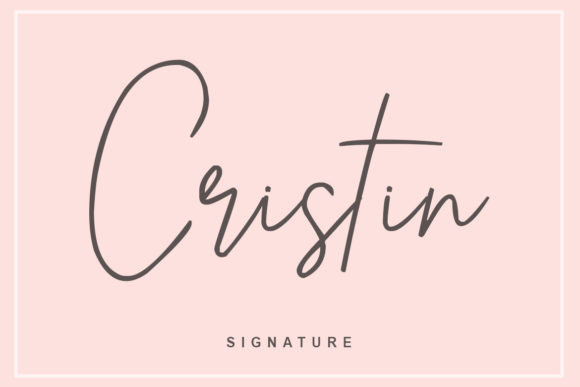 Cristin Handwritten Font