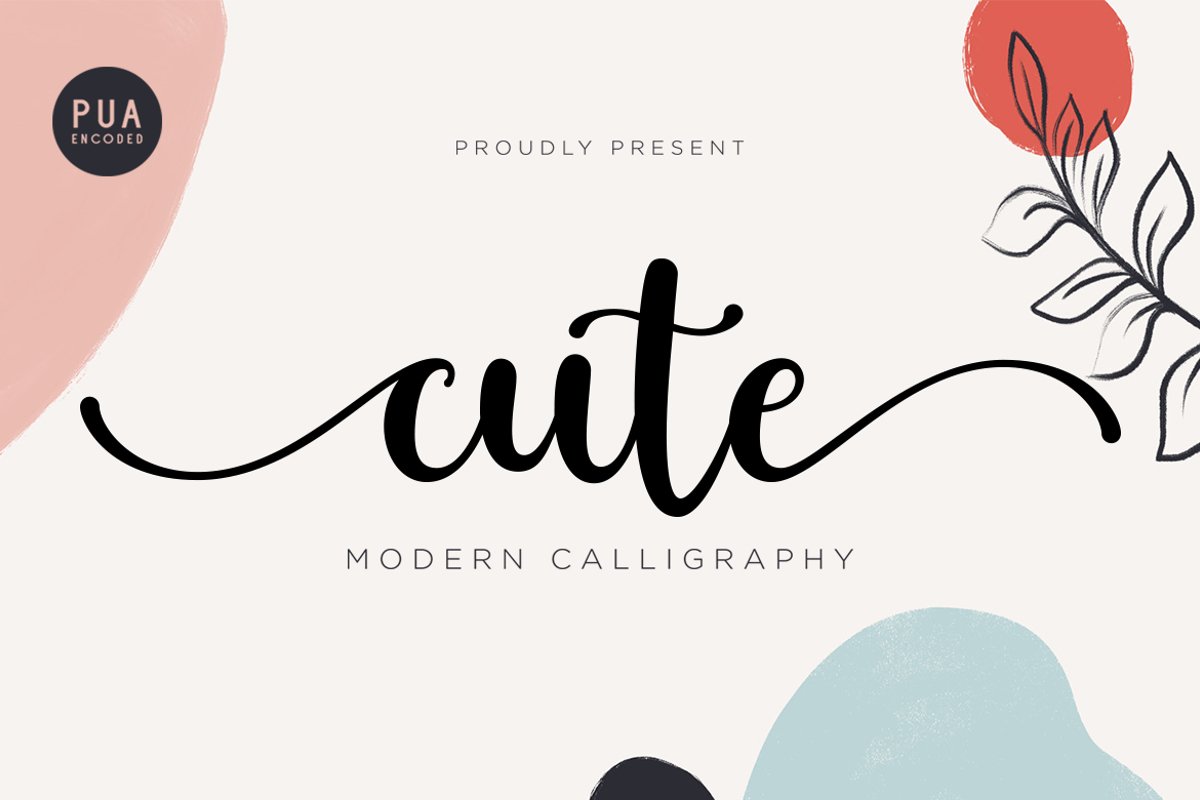 Cute Modern Calligraphy Font