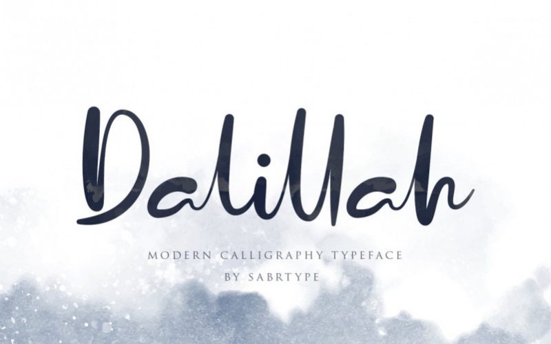 Dalillah Handwritten Font