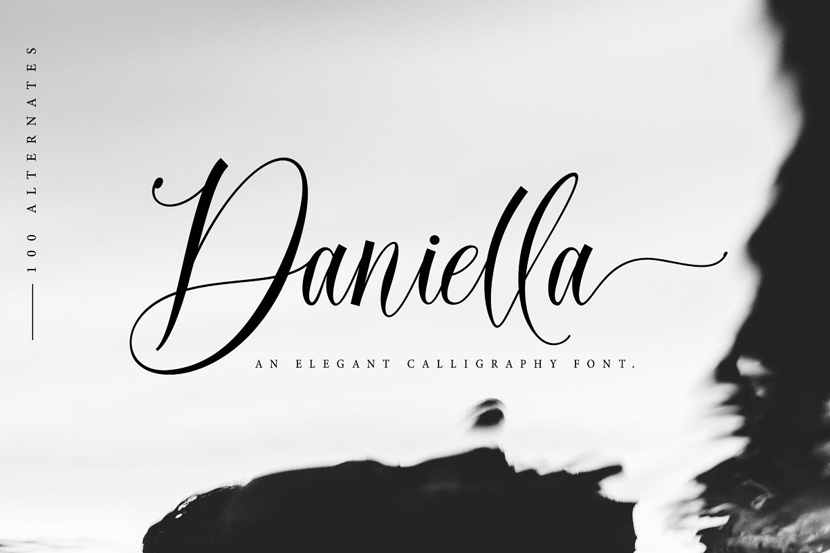 Daniella Calligraphy Script Font