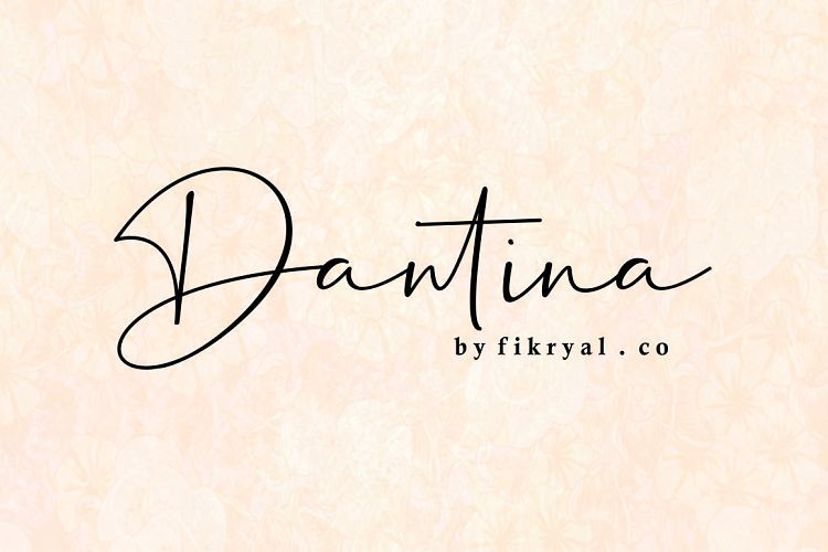 Dantina Handwritten Font