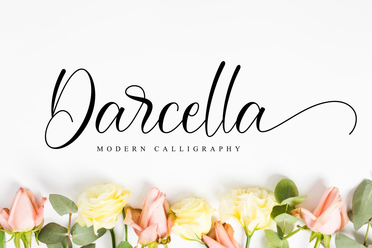 Darcella Calligraphy Script Font