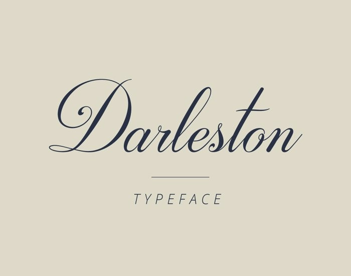 Darleston Modern Calligraphy Font