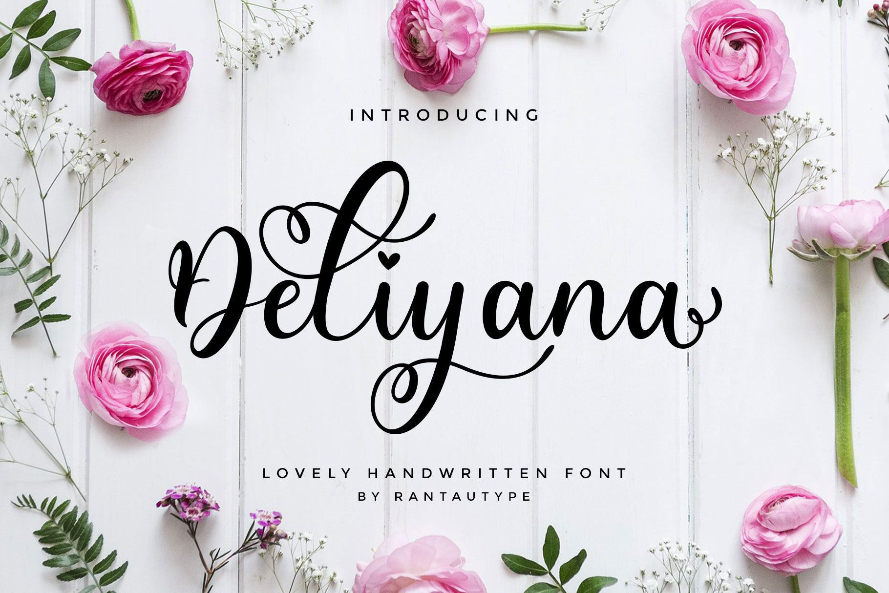 Deliyana Calligraphy Script Font