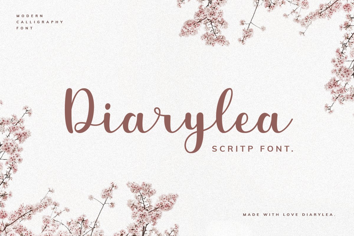 Diarylea Script Font