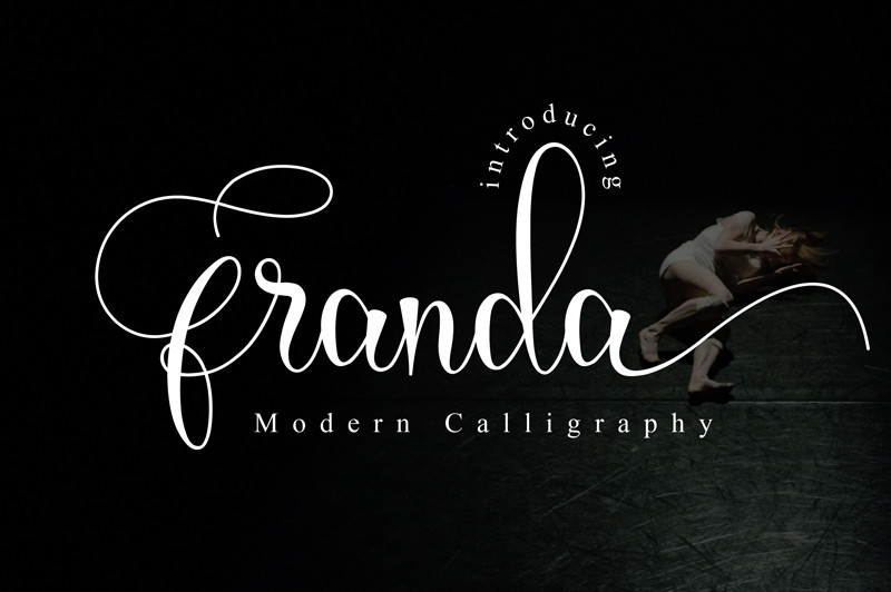 Franda Calligraphy Font