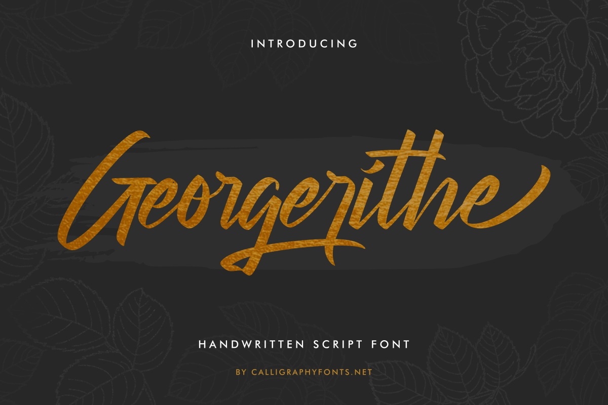 Georgerithe Font