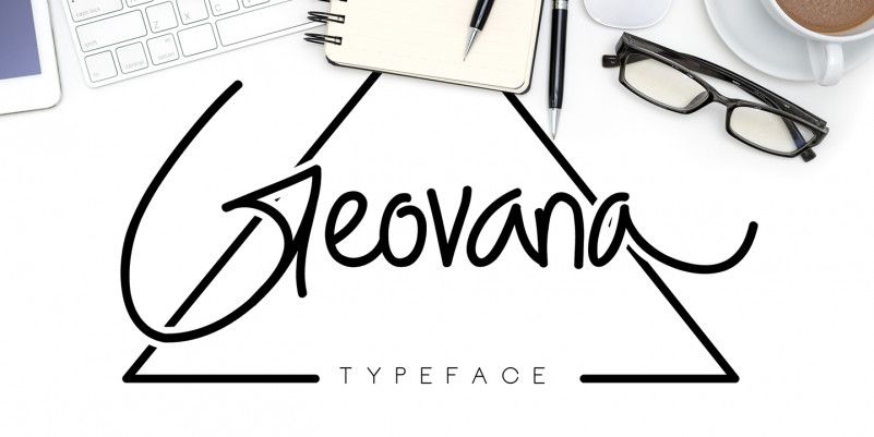 Geovana Signature Script Font