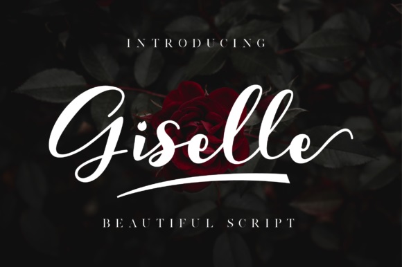 Giselle Calligraphy Font