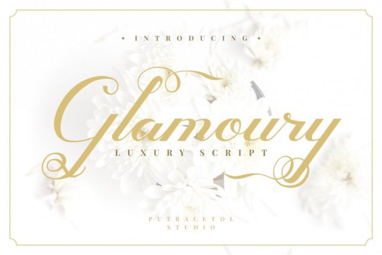 Glamoury Script Font