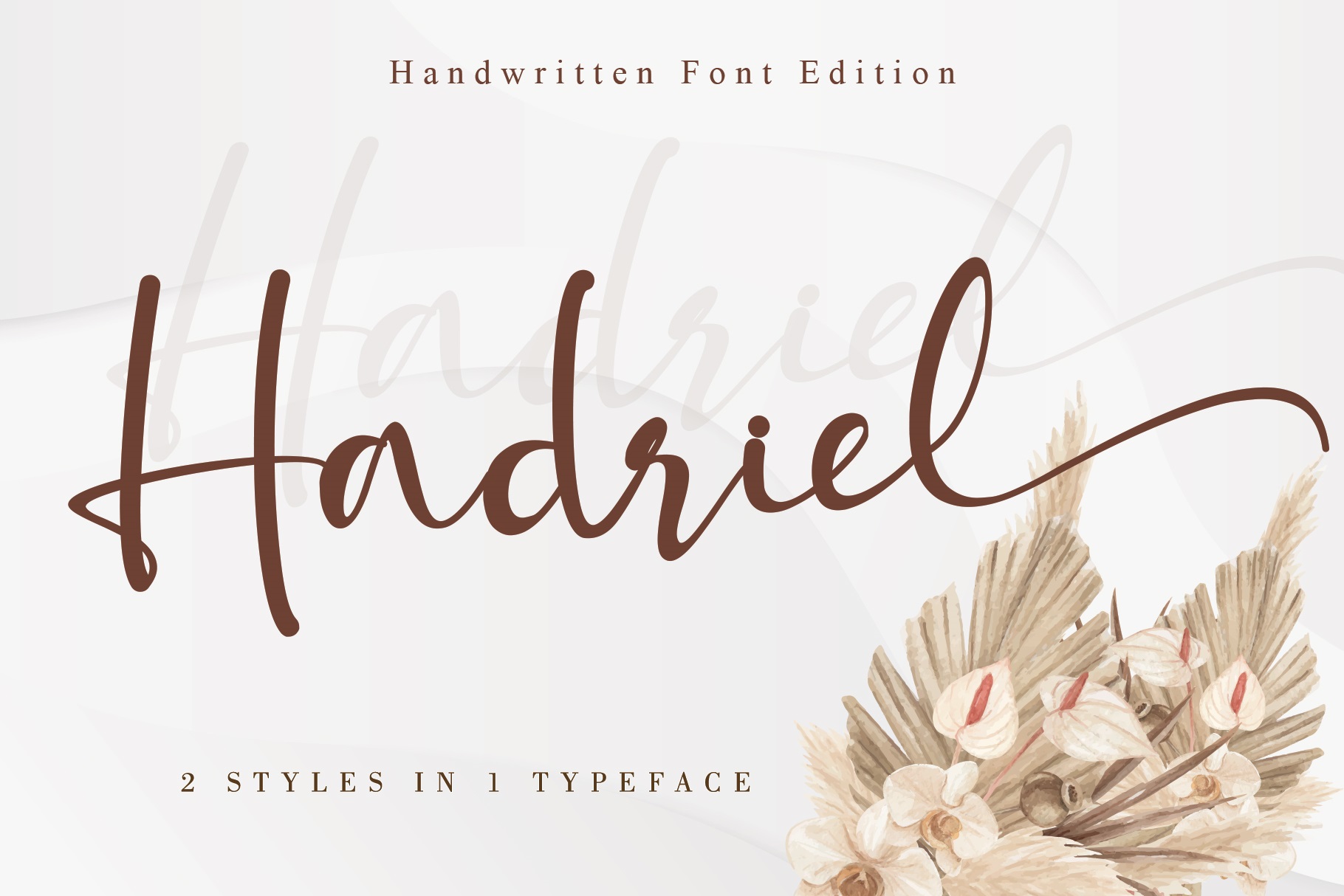 Hadriel Handwritten Script Font