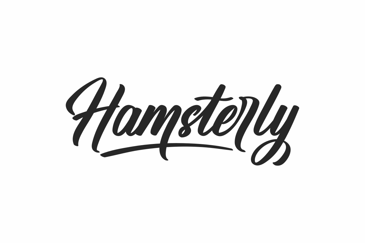 Hamsterly Script Font