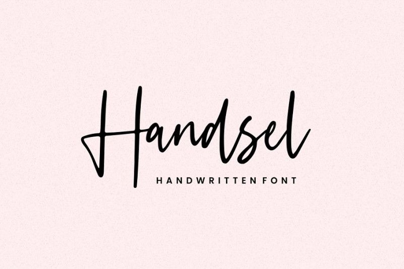 Handsel Script Font
