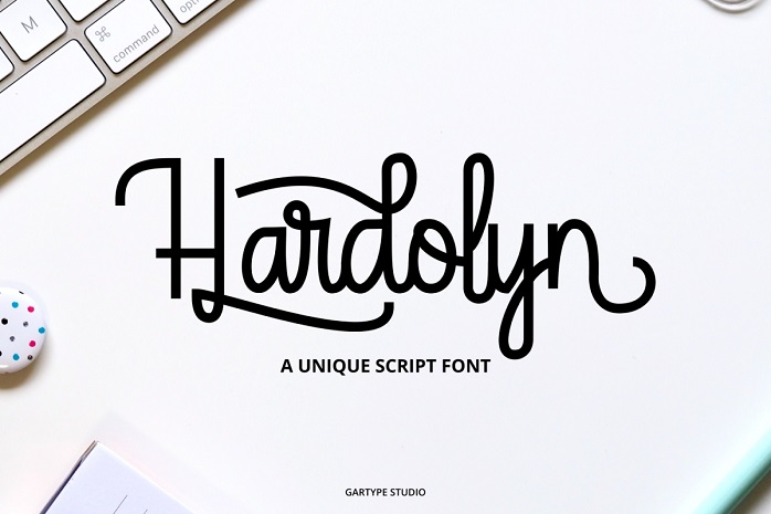 Hardolyn Script Font