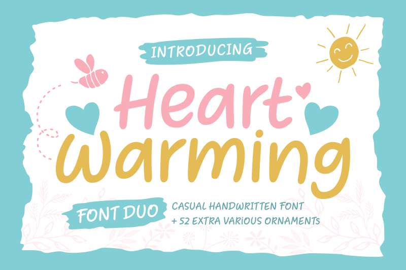 Heart Warming Font