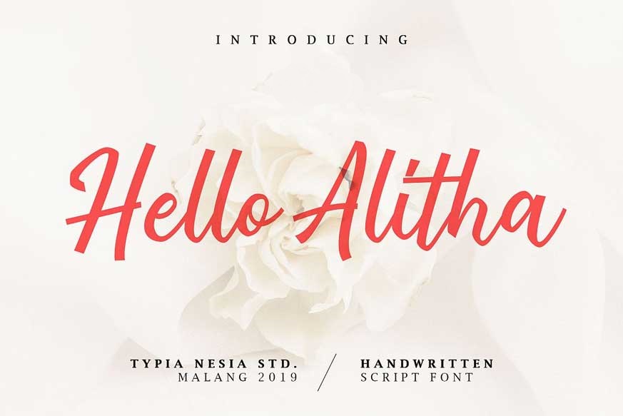Hello Alitha Font