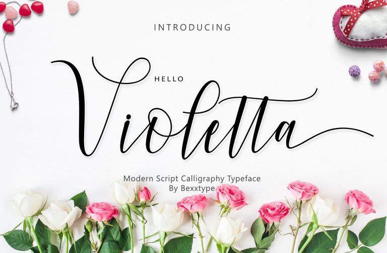 Hello Violetta Script Font