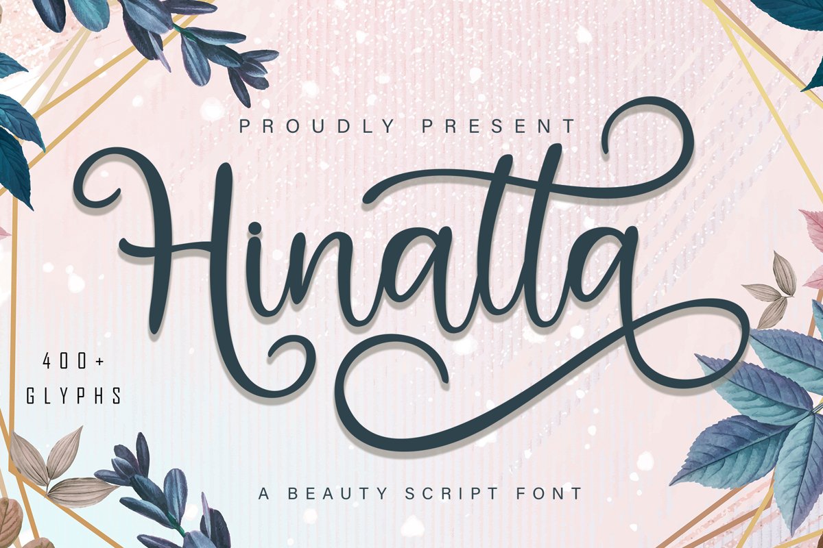 Hinatta Modern Script Font