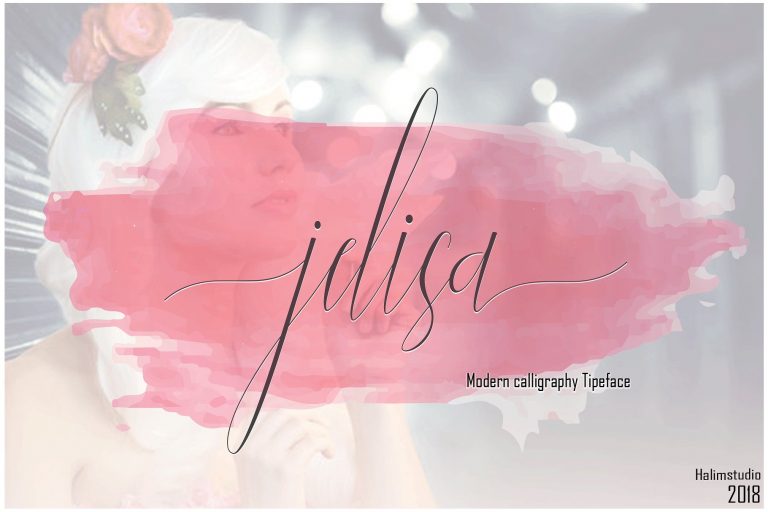 Jelisa Script Font