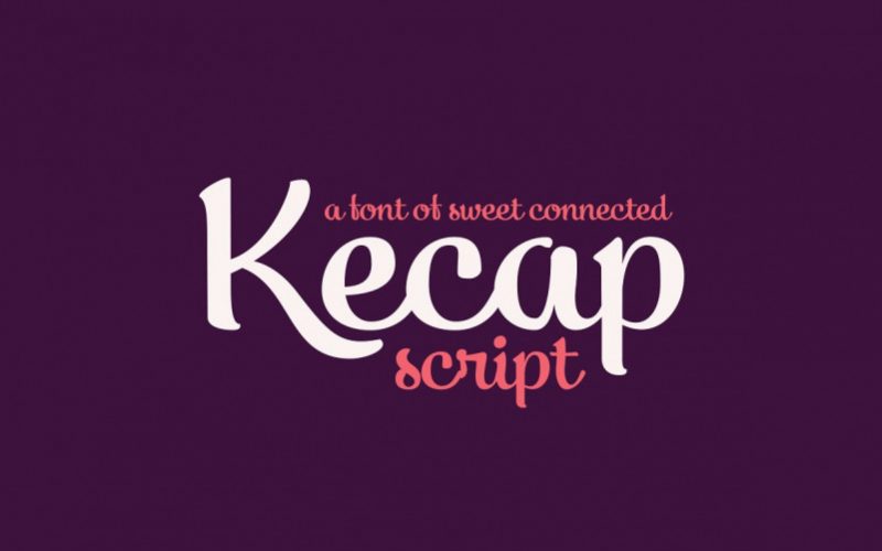 Kecap Script Font