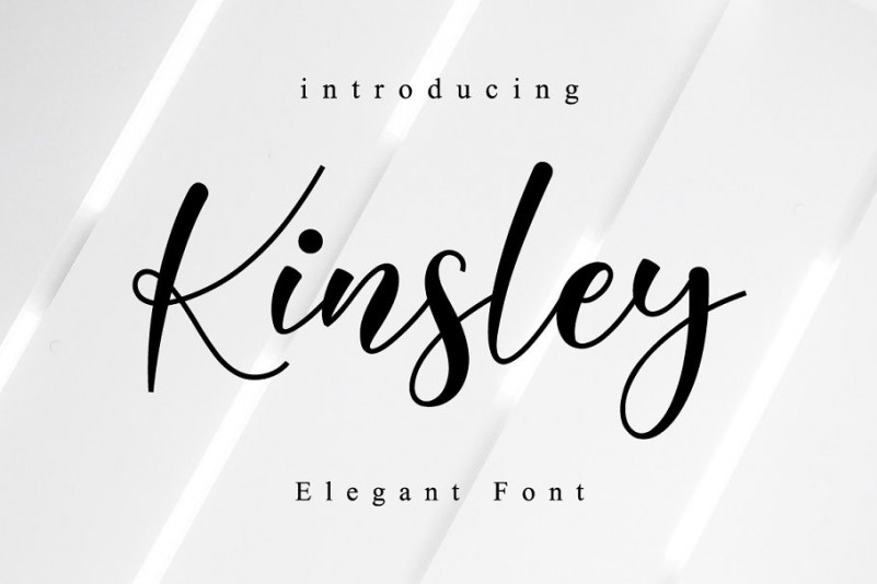Kinsley Calligraphy Font