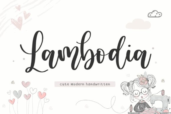 Lambodia Handwritten Font
