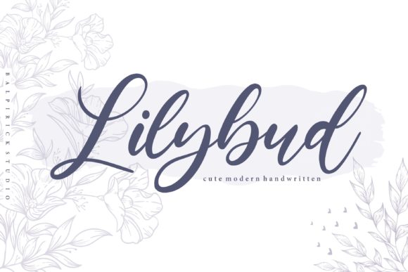 Lilybud Handwritten Font