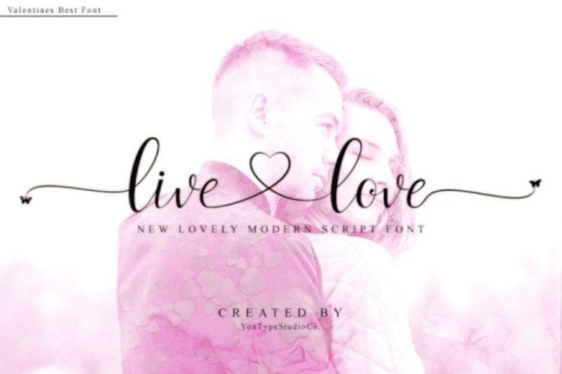 Live Love Calligraphy Font