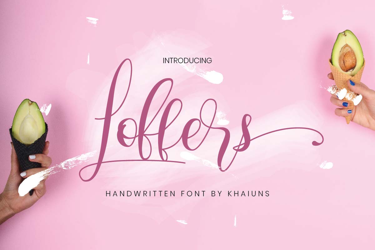 Loffers Calligraphy Script Font