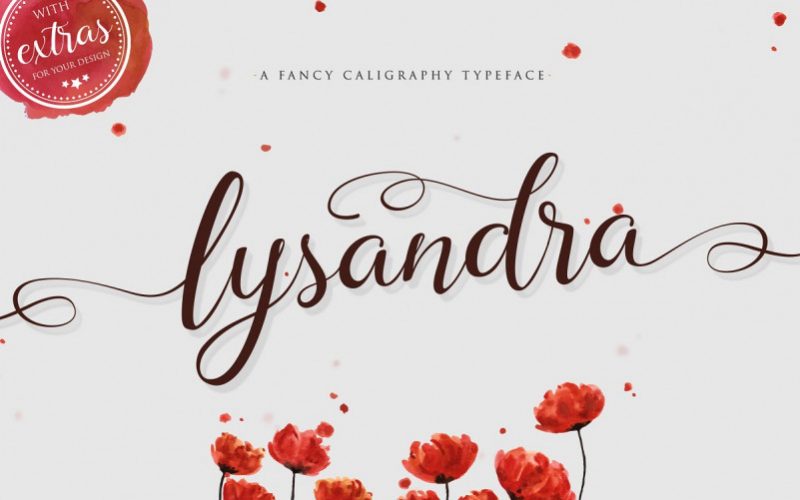 Lysandra Calligraphy Font