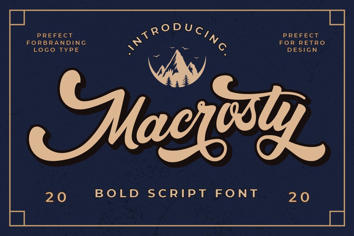 Macrosty Font
