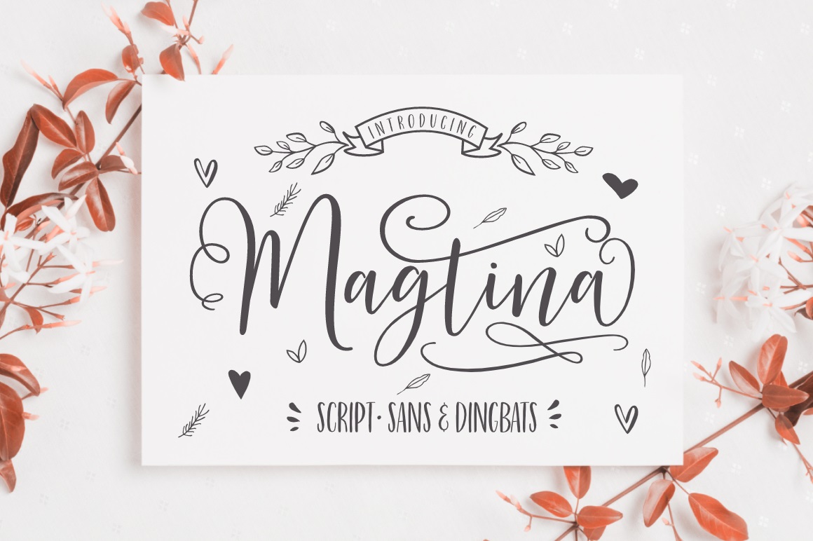 Magtina Calligraphy Script Font