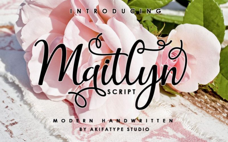 Maitlyn Script Font