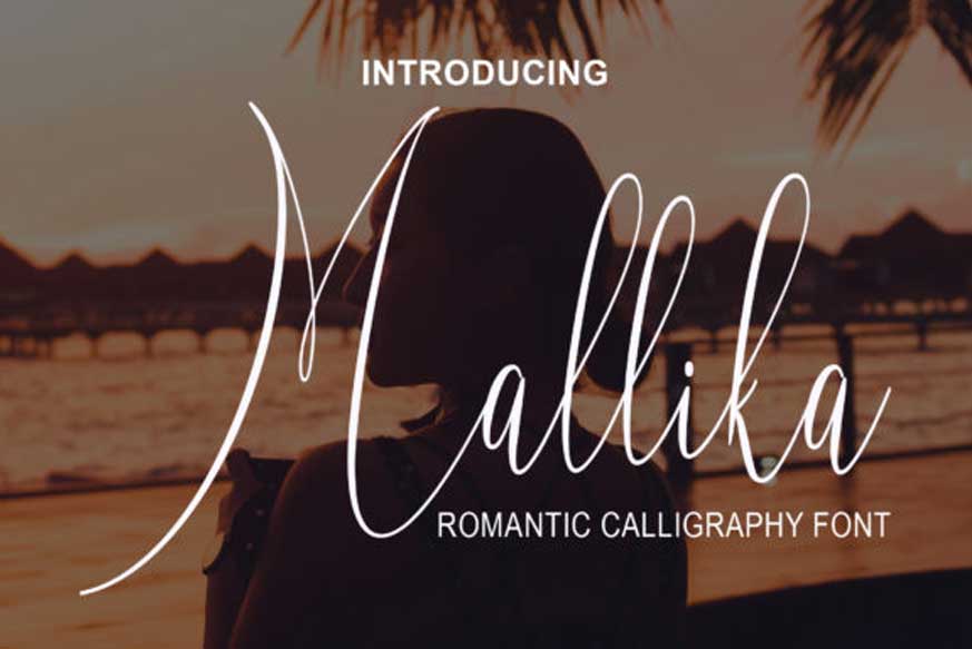 Mallika Script Font