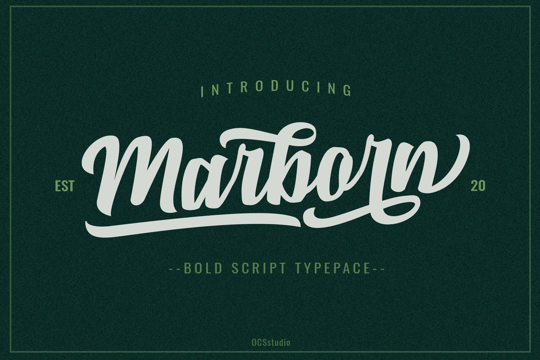 Marborn Typeface