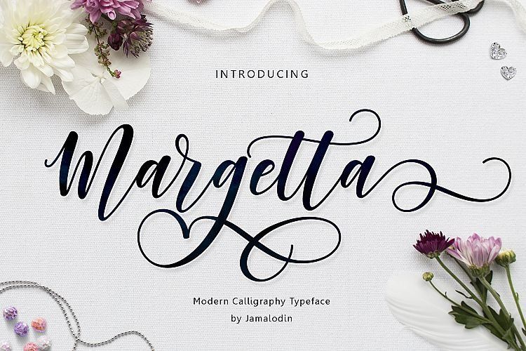 Margetta Calligraphy Font