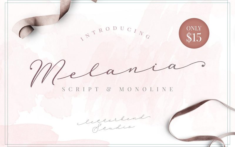Melania Handwritten Font