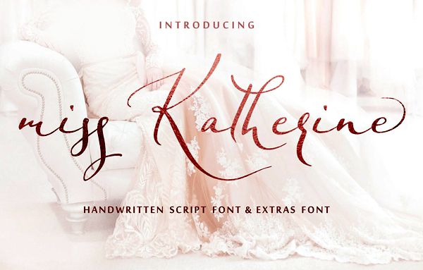Miss Katherine Script Font