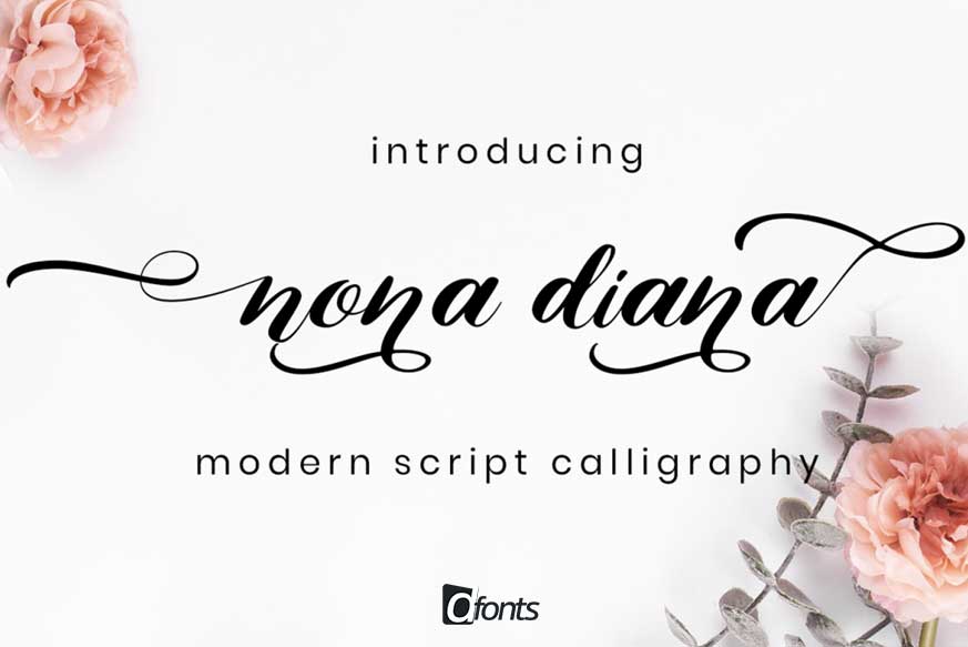 Nona Diana Script Font