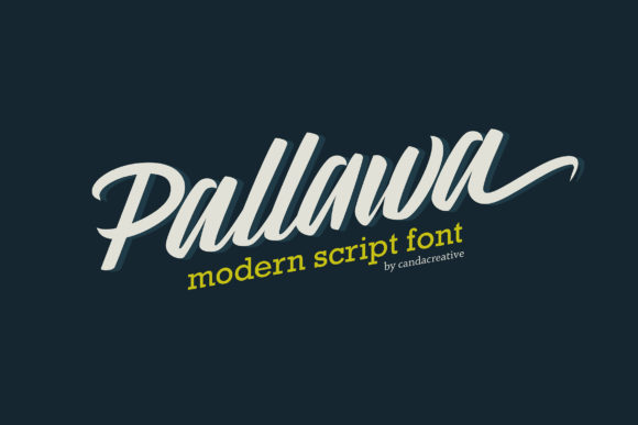 Pallawa Modern Script Font