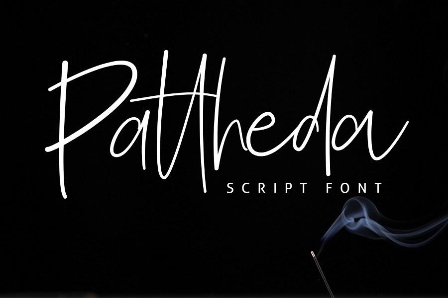 Pattheda Script Font