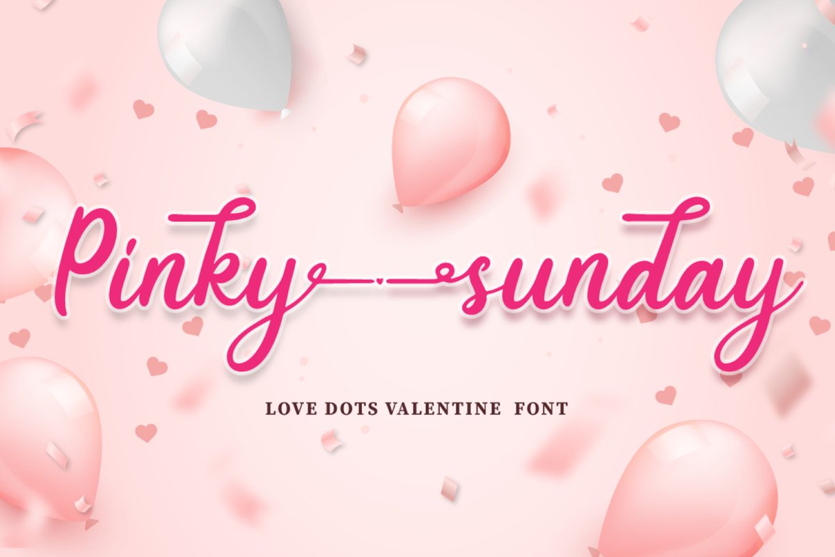 Pinky Sunday Font