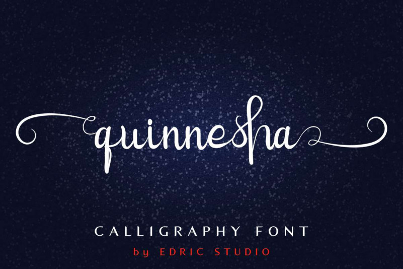Quinnesha Script Font