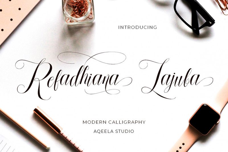 Refadhiana Lajuba Font